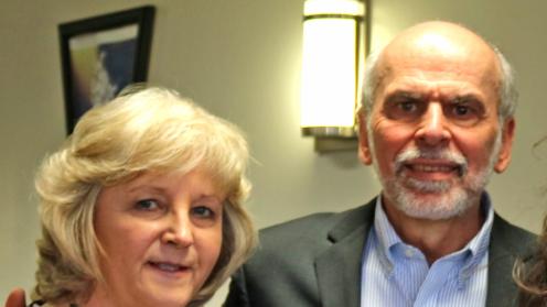 Barbara Rosewicz and Gerald Seib